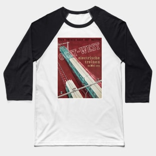 Oost - West Netherlands Vintage Travel Poster Baseball T-Shirt